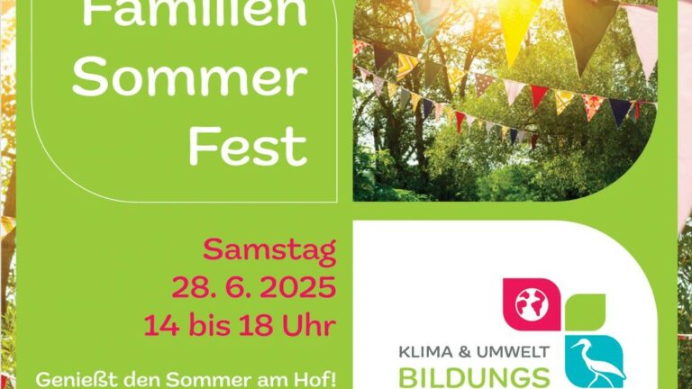 Ankündigung zum Sommerfest 2025