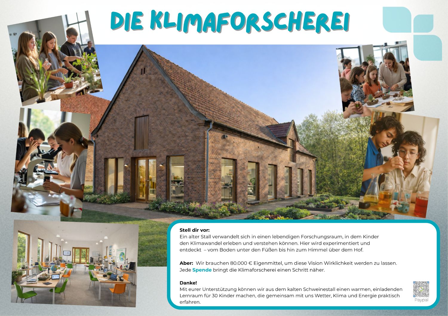 Collage zur Klimaforscherei